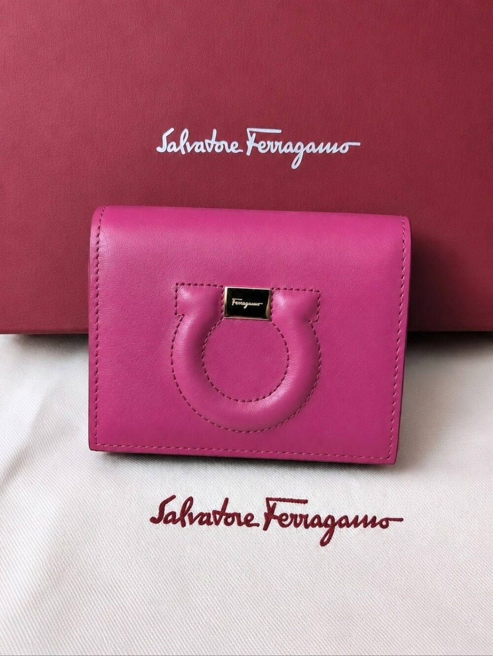 Salvatore Ferragamo Pink Wallet